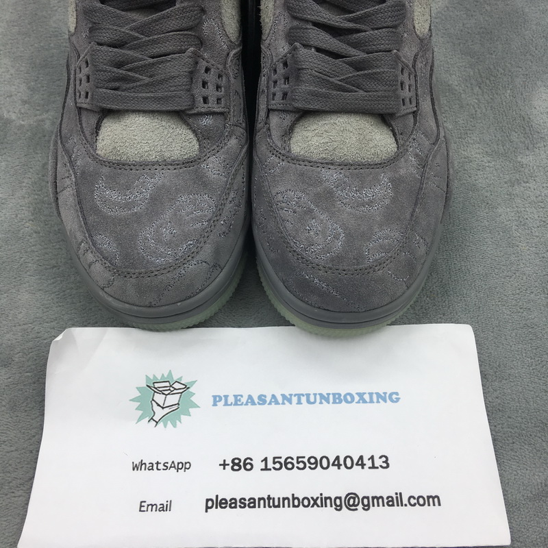 Authentic KAWS x Air Jordan 4 “Cool Grey”